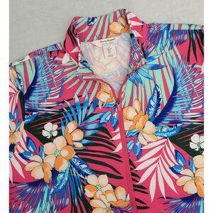 Tommy Bahama Womens Golf & Tennis Full‎ Zip Activewear Performance Jacket L